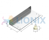 DoorHan DH25164KIT: Комплект для установки доводчика DH25153 для новой системы калитки фото