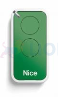 Пульт управления NICE 2-канальный, цвет зелёный INTI2G фото