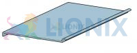 ALUTECH SB-I/F/137u: Крышка короба ревизионная SB-I/F/137u (цв. 00 - Неокрашенный). Для встроенного монтажа фото