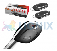 Комплект электропривода ALUTECH LG-500 для гаражных секционных ворот высотой до 3,3м. - ременная рейка фото