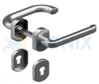 DoorHan DH25134L: Ручка со спиральной пружиной для калитки секционных ворот. Левая фото