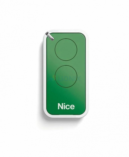 Пульт управления NICE 2-канальный, цвет зелёный INTI2G фото