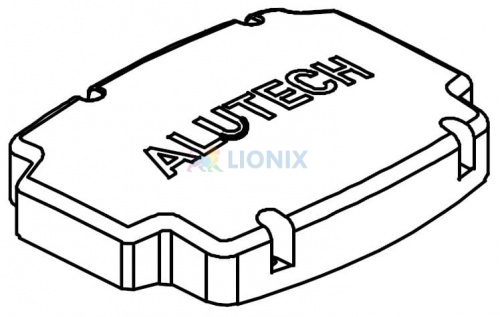 ALUTECH SC-05-R-E: Крышка верхняя для корпуса привода SC-3000 правого исполнения фото