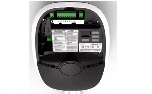Комплект электропривода ALUTECH LG-800 для гаражных секционных ворот высотой до 2,4м. - цепная рейка фото