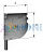 ALUTECH SF-QR/150: Крышка боковая роллетная SF-QR/150 (цв. 00  - Неокрашенный). Боковая полукруглая. фото