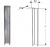 Вертикальная направляющая облегченная (длина L 3800 мм.) фото